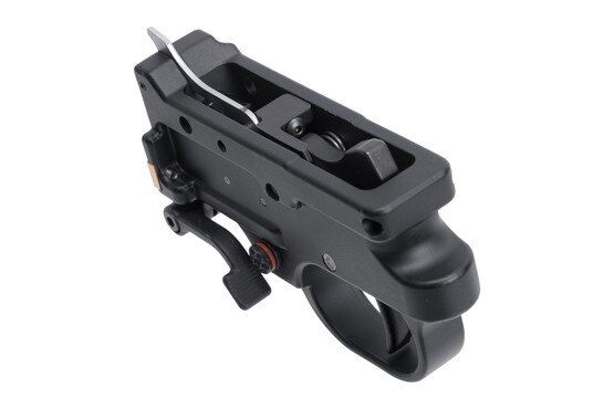 Alloy and steel made Ruger 10/22 trigger with curved trigger bow